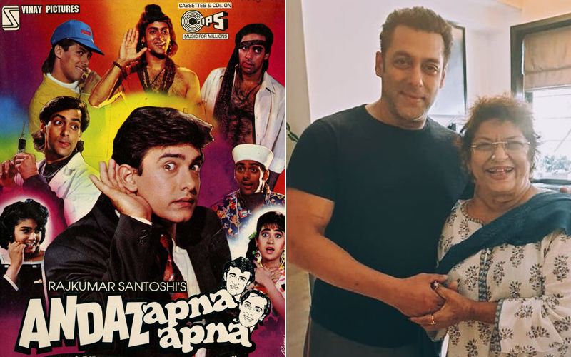 Being Human Indeed: Salman Khan Ends Andaz Apna Apna Bitterness Completely, Promises Work To Masterji Saroj Khan