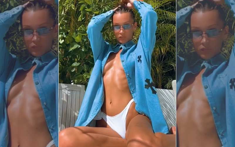 Braless Bella Hadid Leaves Little To Imagination While Soaking In The Sun;  Winters Were Never So Hot