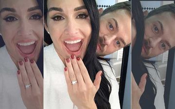 WWE Star Nikki Bella And John Cena's Ex Gets Engaged To Beau Artem Chigvintsev; Flaunts Her Sparkling Ring