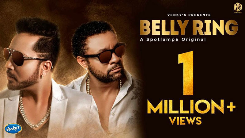 Belly Ring: Mika Singh Ft. Shaggy Clocks 1 Million Views on YouTube