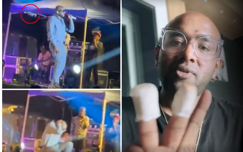 Benny Dayal Gets HIT By A Drone During Live Concert In Chennai; Drone Bruised The Back Of His Head; Singer Says, ‘We Are Not Salman, Prabhas Or Some Action Hero