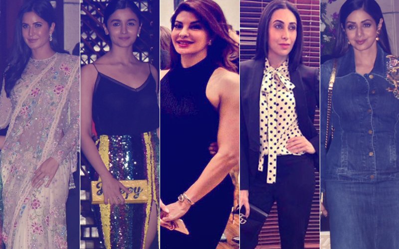 BEST DRESSED & WORST DRESSED At The Ambani Bash: Katrina Kaif, Alia Bhatt, Jacqueline Fernandez, Karisma Kapoor Or Sridevi?