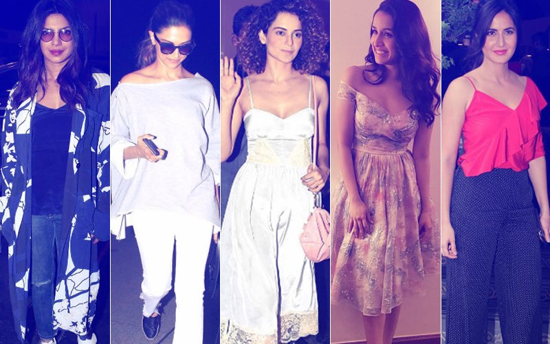 BEST DRESSED & WORST DRESSED: Priyanka Chopra, Deepika Padukone, Kangana Ranaut, Shraddha Kapoor Or Katrina Kaif?