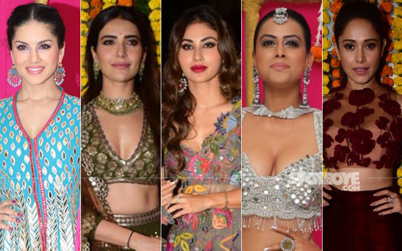 BEST DRESSED & WORST DRESSED At Ekta Kapoor And T-Series Diwali Bashes: Sunny Leone, Karishma Tanna, Mouni Roy, Nia Sharma Or Nushrat Bharucha?