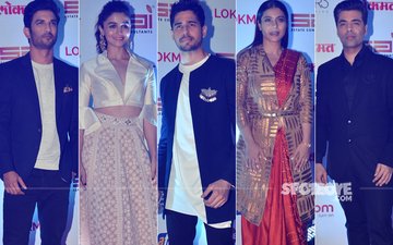 BEST DRESSED OR WORST DRESSED AT Lokmat Most Stylish Awards: Sushant Singh Rajput, Alia Bhatt, Sidharth Malhotra, Kajol Or Karan Johar?