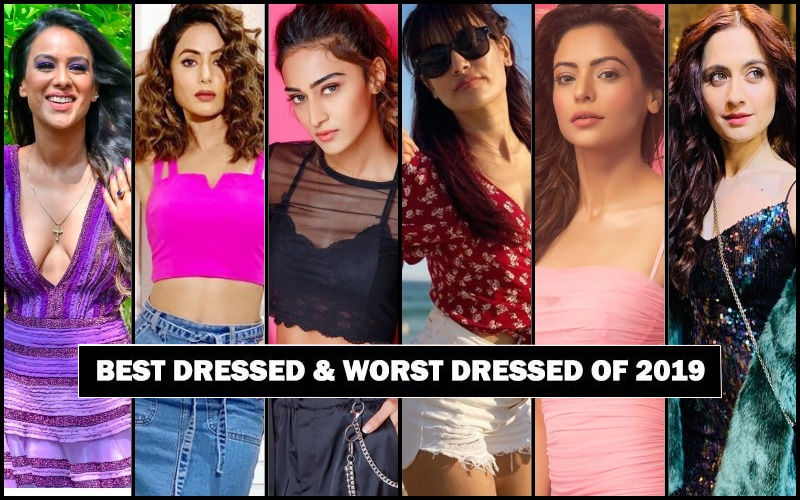 BEST DRESSED & WORST DRESSED Television Actresses Of 2019: Nia Sharma, Hina Khan, Erica Fernandes, Surbhi Jyoti, Aamna Sharif Or Sanjeeda Shaikh?