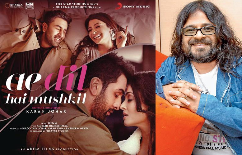 best music director pritam for ae dil hai mushkil