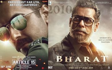 इस वजह से सलमान खान की 'भारत' के साथ दिखाया जायेगा आयुष्मान खुराना की फिल्म 'आर्टिकल 15' का ट्रेलर
