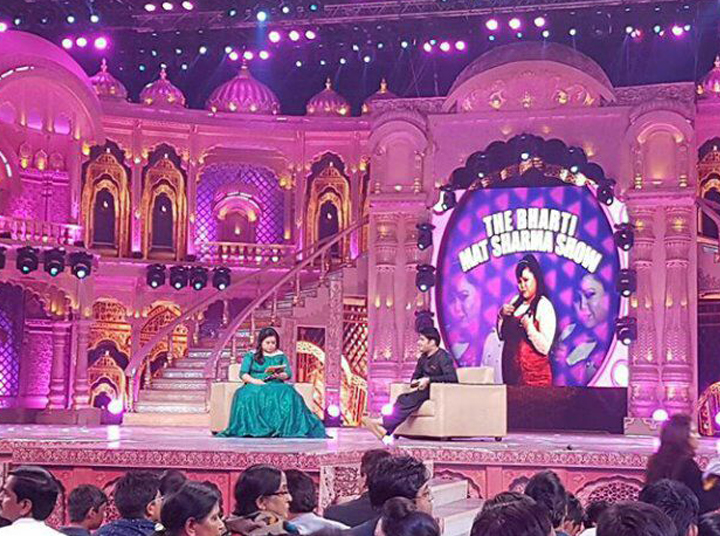 bharti singh and kapil sharma on lil champs