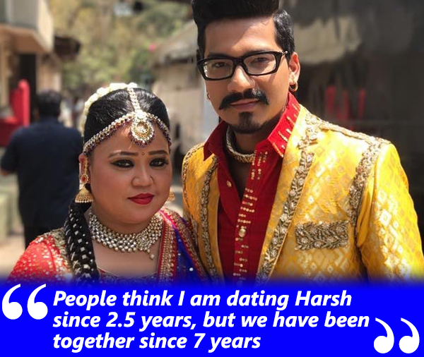bharti singh talks about her relation with harsh