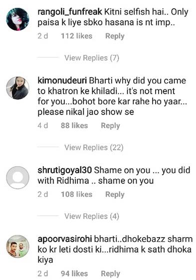 bharti singh trolled