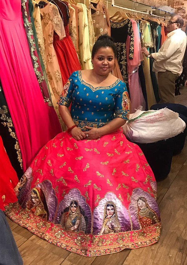 bharti singhs wedding lehenga