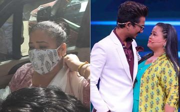 Bharti Singh Arrives With Husband Haarsh Limbachiyaa At NCB Office For Questioning – VISUAL HERE