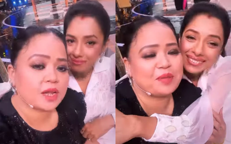Anupamaa’s Rupali Ganguly Shares Funny Glimpse Of Her ‘BABY Plans' With Bharti Singh; Comedian Says, 'We Both Should Have Another Kid'-See VIDEO