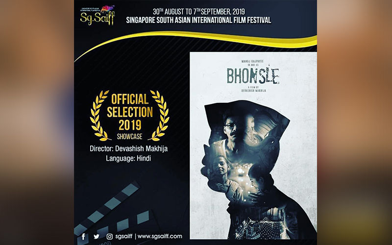 Bhonsle: Santosh Juvekar's Film Is Officially Selected For 3rd Singapore South Asian International Film Festival 2019