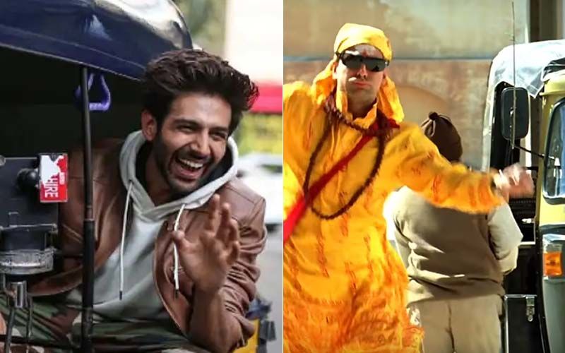 Bhool Bhulaiyaa 2: Kartik Aaryan Drives An E-Rickshaw; We’re Taken Back To Akshay Kumar’s Auto Entry Scene-WATCH