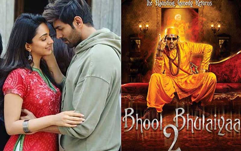 Kartik Aaryan gives scary vibes through new motion poster of 'Bhool  Bhulaiyaa 2