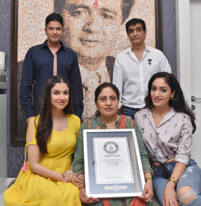 T-Series Chairman Bhushan Kumar Honoured By Guinness World Records!
