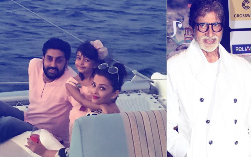 Aaradhya Birthday Special: Grandpa Big B Throws Out Lovely Picture Of Abhishek, Aishwarya & Granddaughter