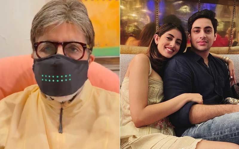 Amitabh Bachchan's Unique Masked Republic Day Wish Has Left His Grand Children Navya And Agastya In Splits – Watch Hilarious Video Inside