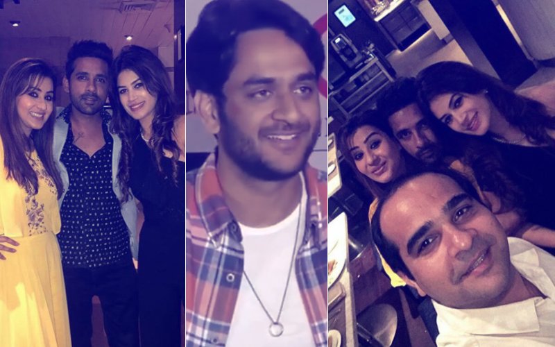 THAT’S HOW WE PARTY: Shilpa Shinde, Vikas Gupta, Bandgi Kalra, Puneesh Sharma Let Their Hair Down