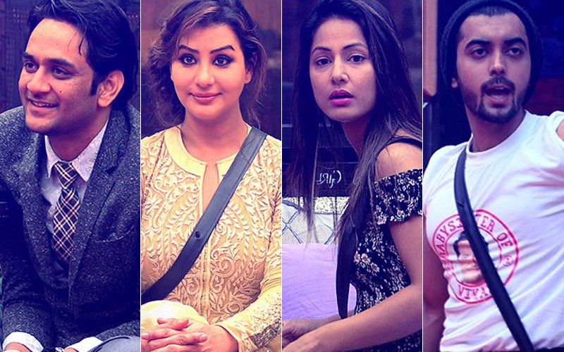 Bigg Boss 11: Vikas Gupta, Shilpa Shinde, Hina Khan & Luv Tyagi Go OUT Of The House!
