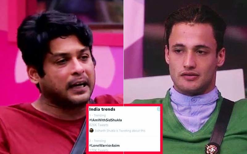 Bigg Boss 13: Asim Riaz-Sidharth Shukla’s Fight Helps #IAmWithSidShukla And #LoneWarriorAsim Trend Whole Day