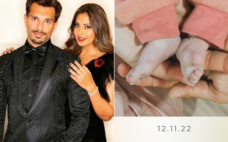 Congratulations! Bipasha Basu-Karan Singh Grover Welcome BABY GIRL; Couple Names Her Devi-See FIRST GLIMPSE Of Their Newborn Daughter