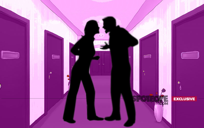 Star's Wife Has A Big Fight With Husband On The Set