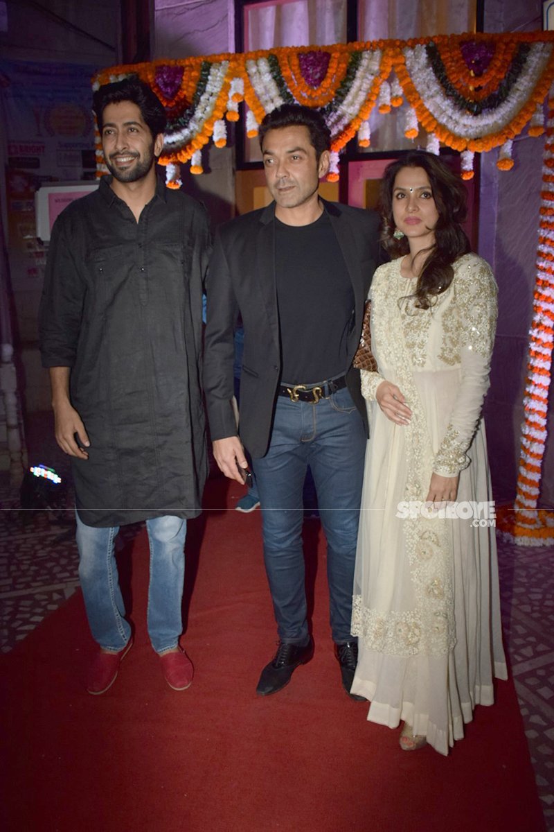 bobby deol  at vatsal seth and ishita dutta wedding ceremony at iskon temple