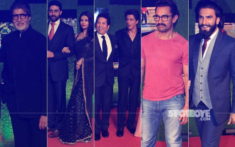 Sachin - A Billion Dreams: Bachchans, Shah Rukh Khan, Aamir Khan, Ranveer Singh Dazzle At The Premiere