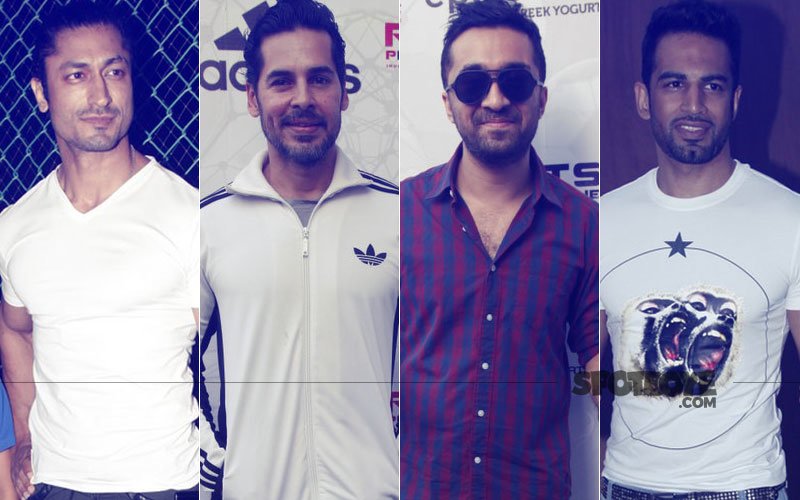 Vidyut Jammwal, Dino Morea, Siddhanth Kapoor & Upen Patel Step Out To Promote Football