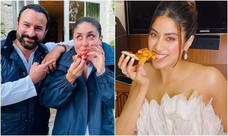 Kareena Kapoor Khan To Janhvi Kapoor: Here's A List Of Bollywood Diva's Who Love To Gorge On Pizzas- PICS INSIDE