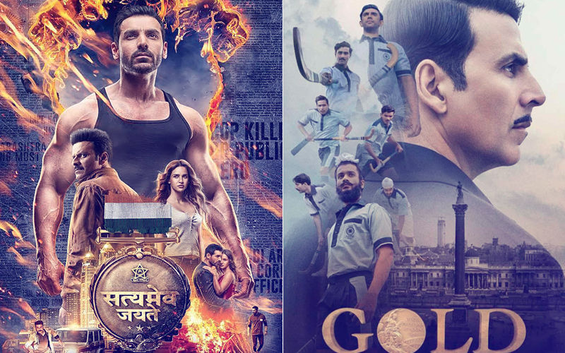 Gold, Satyamev Jayate Box Office Collection Day 2: Satyamev Jayate Goes Neck To Neck With Gold!