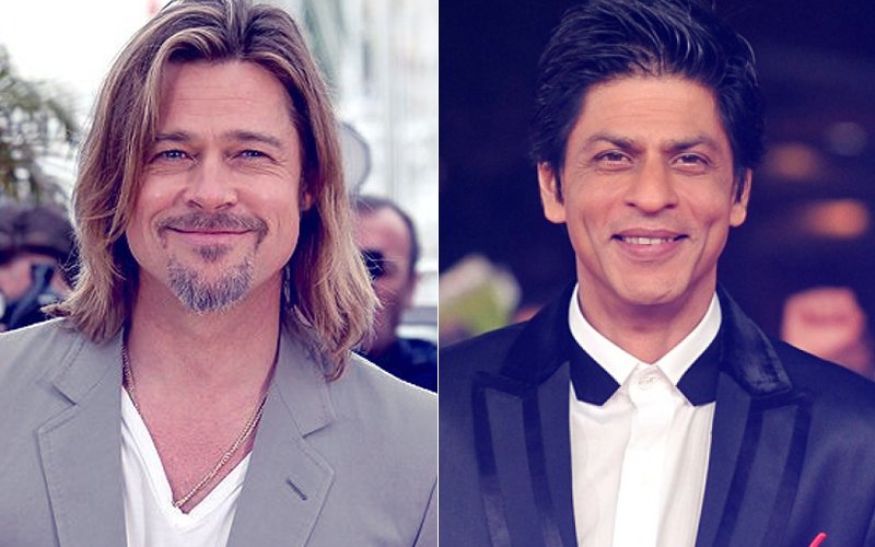 Brad Pitt Is In Mumbai And Hanging Out With Shah Rukh Khan!