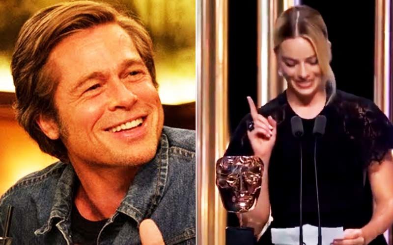 BAFTA 2020: Brad Pitt Once Again Declares Himself SINGLE; Margot Robbie Reads His Witty Speech