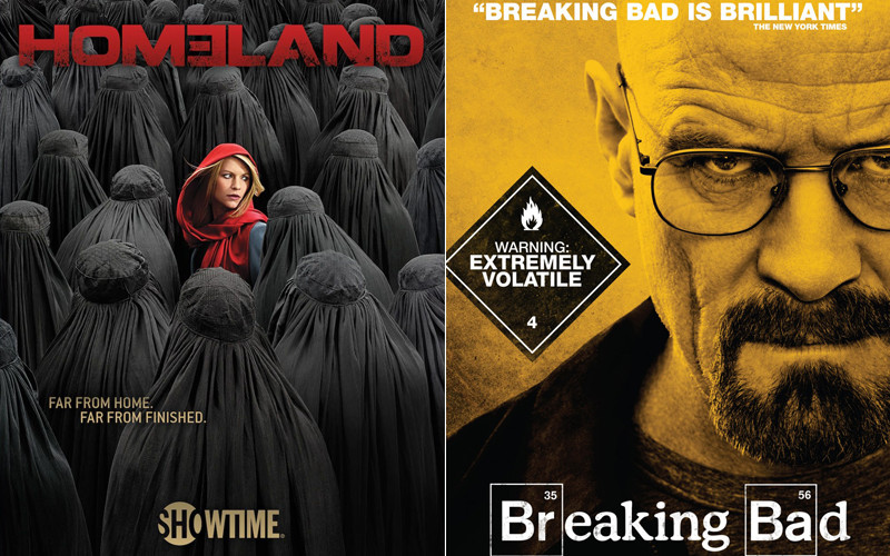 Posters Of Homeland Breaking Bad