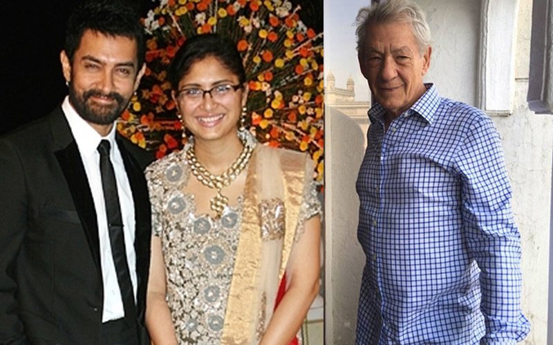 Mrs Aamir Khan to host The Lord of the Rings actor Ian Mckellen today