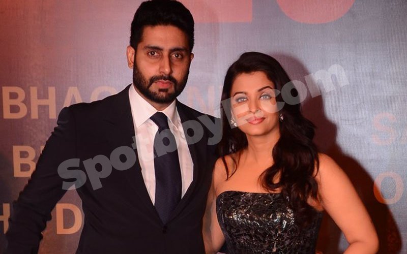 Check out Abhishek Bachchan’s reaction when he sees Aishwarya’s family