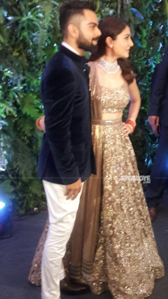 virat anushka reception