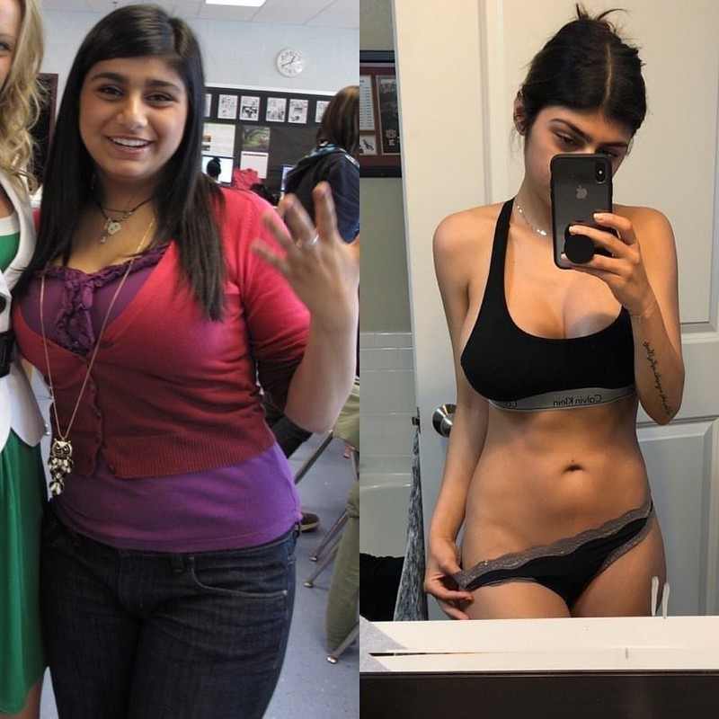 800px x 800px - Ex-pornstar Mia Khalifa Weight Loss Journey: Here's What Mia Khalifa Looked  Life Before Loosing 22 kg; WATCH Her Before-After PICS!