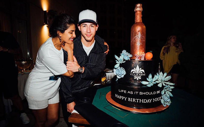 Priyanka Chopra Surprises Nick Jonas With A HUGE Cake That Stole The Show At His Grand Birthday Bash