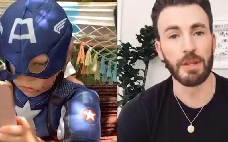 Chris Evans To Send The OG Captain America Shield To His Young Fan Boy Who Saved Sister From Dog Attack; Tells Him In A Video Message