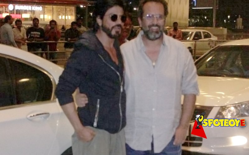 Aanand L Rai drops Shah Rukh at the airport
