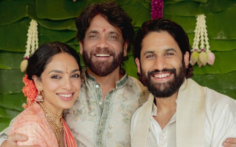 Naga Chaitanya-Sobhita Dhulipala’s Engagement PICS OUT; Nagarjuna Celebrates, Says, ‘We Are Overjoyed To Welcome Her Into Our Family’