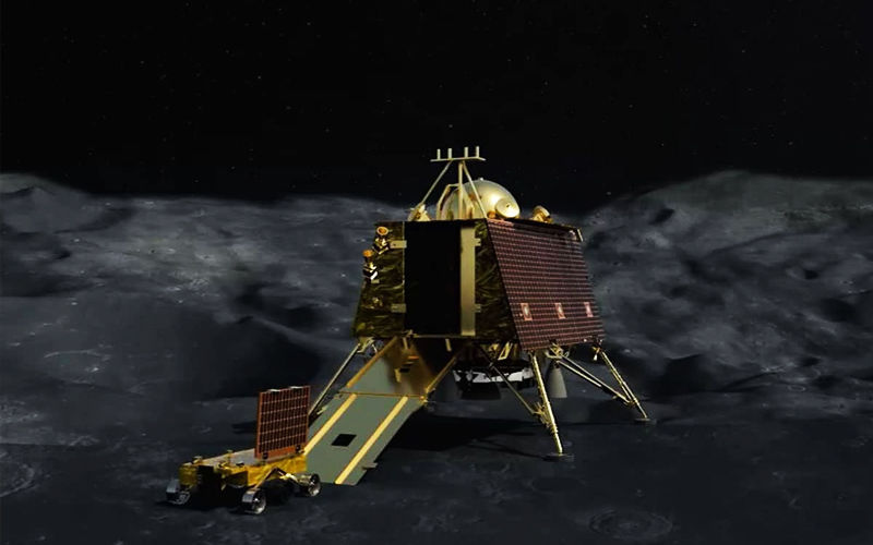 Chandrayaan 2: Lander Vikram Located On Moon's Surface