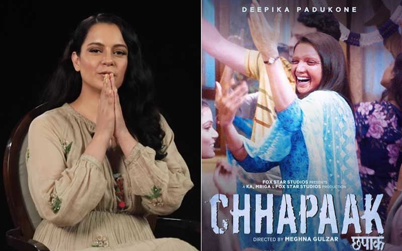Kangana Ranaut Thanks Deepika Padukone For Chhapaak, 'Brings Back Memories Of Acid Attack On Rangoli' - VIDEO