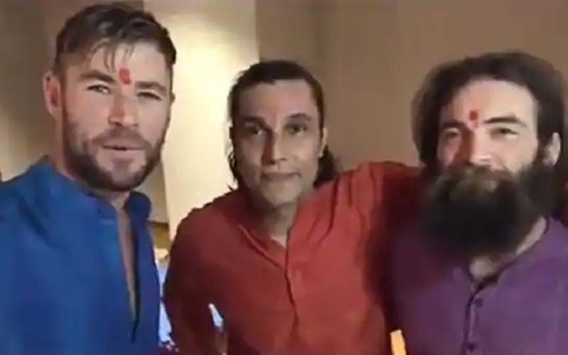 Diwali 2020: When Chris Hemsworth AKA Thor Celebrated With Randeep Hooda, Channeled His Desi Avatar In A Kurta And Red Teeka- WATCH
