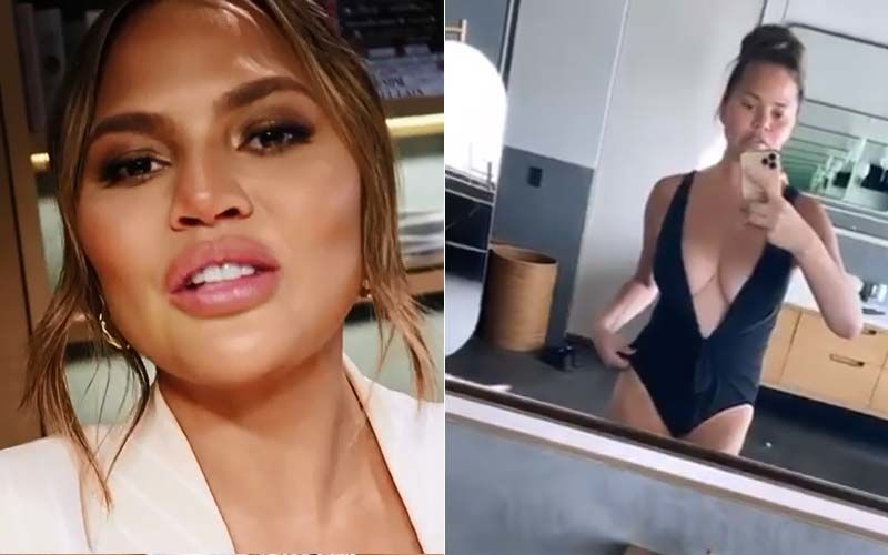 Chrissy Teigen Posts A Deep Neckline 'Thirst' Pic And Gets Trolled For ‘Square Figure’: Gives Sassy Reply, ‘Everyone Used To Surgically Enhance Curves’