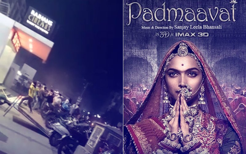 DANGER, VIDEO: Ahmedabad’s Main Multiplex Rajhans Attacked Over Padmaavat. Are We Safe In Mumbai?